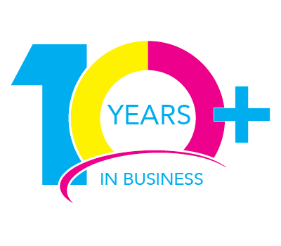 More than 10 years of business in the printing industry