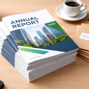 nonprofit annual report printing and mailing services